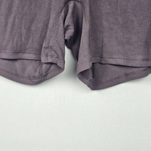 SKIMS RIBBED BOXER STYLE LOUNGE SHORTS NWT - Picture 3 of 16